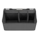 Organizator multifunctional, Lionelo, Sidepocket M, 43x15x23 cm, 3 compartimente, Universal, Constructie ranforsata, Gri