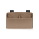 Organizator multifunctional, Lionelo, Sidepocket S, 26x12x15 cm, 2 compartimente, Universal, Constructie ranforsata, Bej
