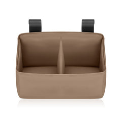 Organizator multifunctional, Lionelo, Sidepocket S, 26x12x15 cm, 2 compartimente, Universal, Constructie ranforsata, Bej