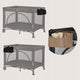 Organizator multifunctional, Lionelo, Sidepocket S, 26x12x15 cm, 2 compartimente, Universal, Constructie ranforsata, Negru