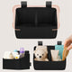 Organizator multifunctional, Lionelo, Sidepocket S, 26x12x15 cm, 2 compartimente, Universal, Constructie ranforsata, Negru