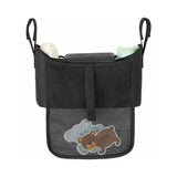 Organizator universal, FreeON, Pentru carucior, Cu multiple compartimente, Black Symphony
