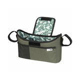 Organizator universal, FreeON, Pentru carucior, Cu multiple compartimente, Olive Green