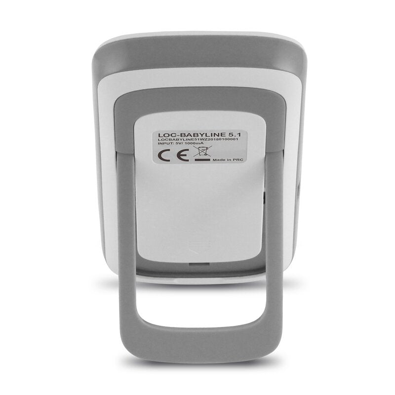Video monitor, Lionelo, Babyline 5.1, Wireless, Cu 8 cantece de leagan, Cu doua camere independente, Mod nocturn, Utilizare 24 h fara incarcare, Alb - gogobaby.ro