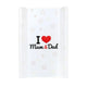 Saltea de infasat, New Baby, 50x70, Atasabila la patut, Fara substante nocive, 0 luni+, I love mum and dad