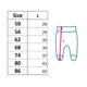 Pantalonasi, New Baby, Cu botosei, Marime 56, Din bumbac 100%, Classic II Grey with stars