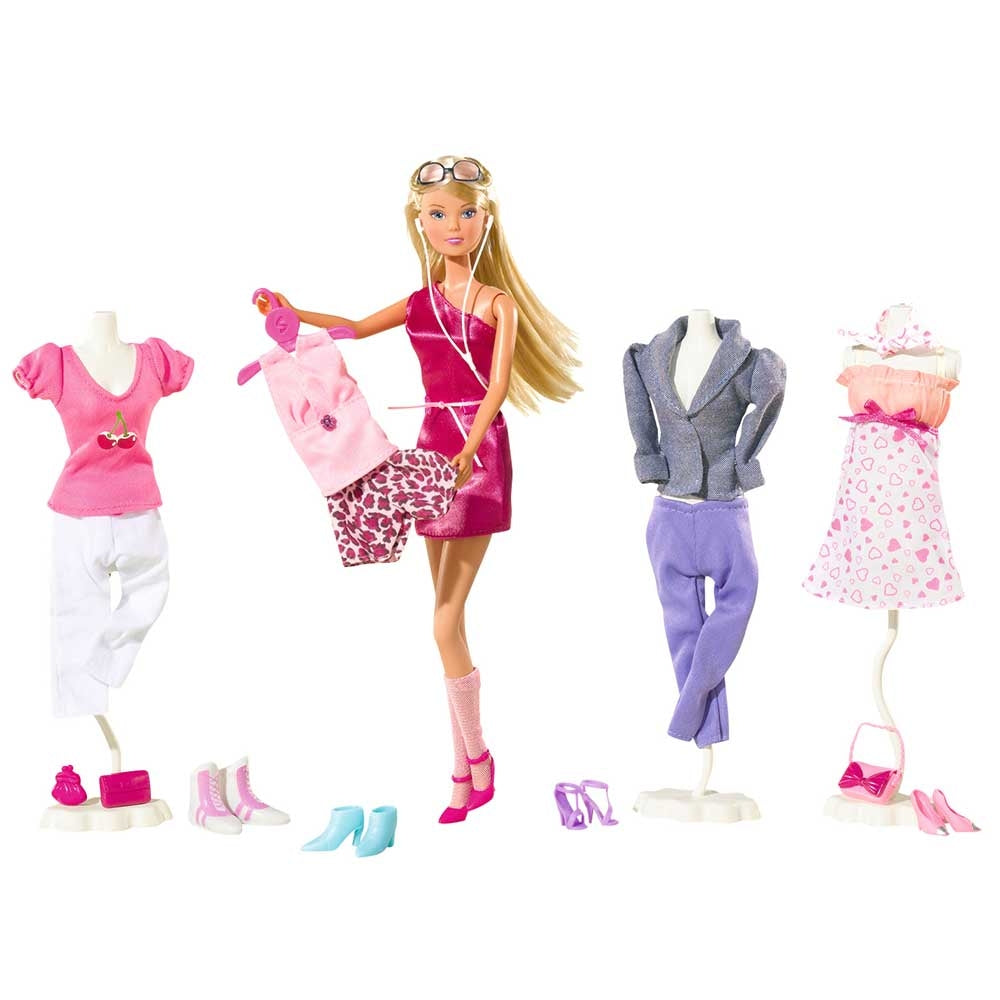 Papusa Simba Steffi Love 29 cm Mega Fashion cu 45 accesorii - gogobaby.ro