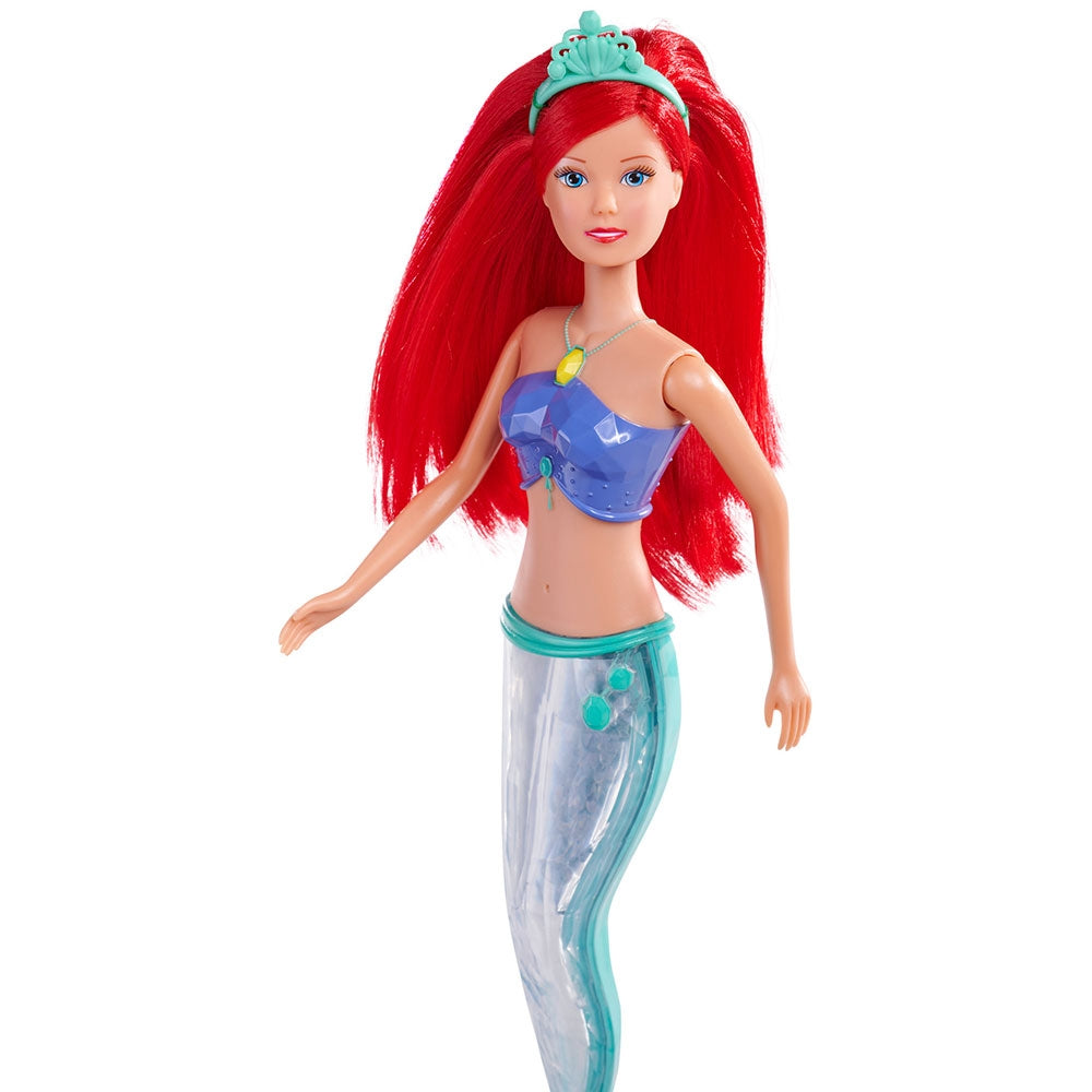 Papusa Simba Steffi Love Sparkle Mermaid 29 cm cu lumini - gogobaby.ro