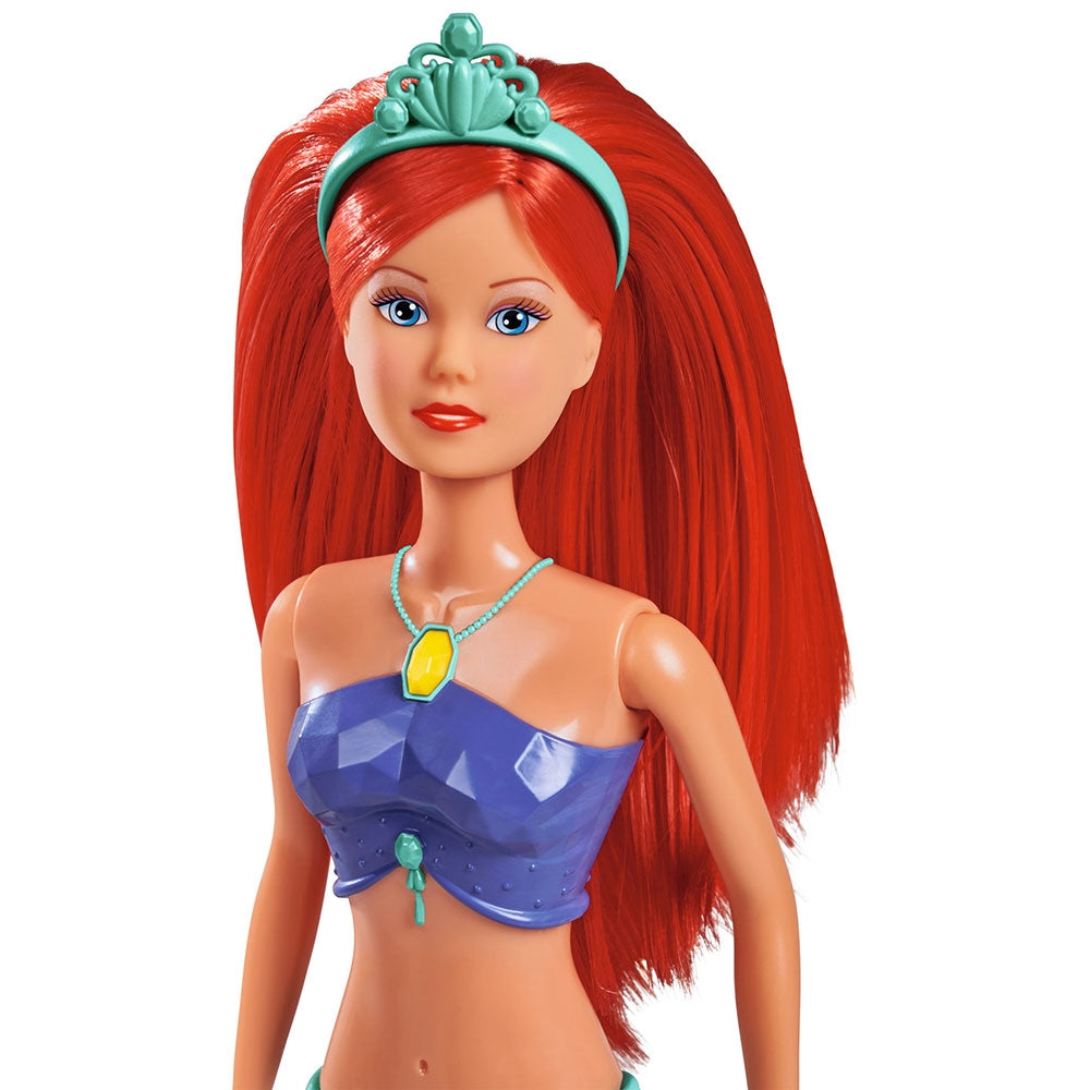 Papusa Simba Steffi Love Sparkle Mermaid 29 cm cu lumini - gogobaby.ro