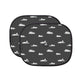 Parasolare auto, Jane, 2 bucati, universale, 44 x 35 cm, Montaj rapid cu ventuze