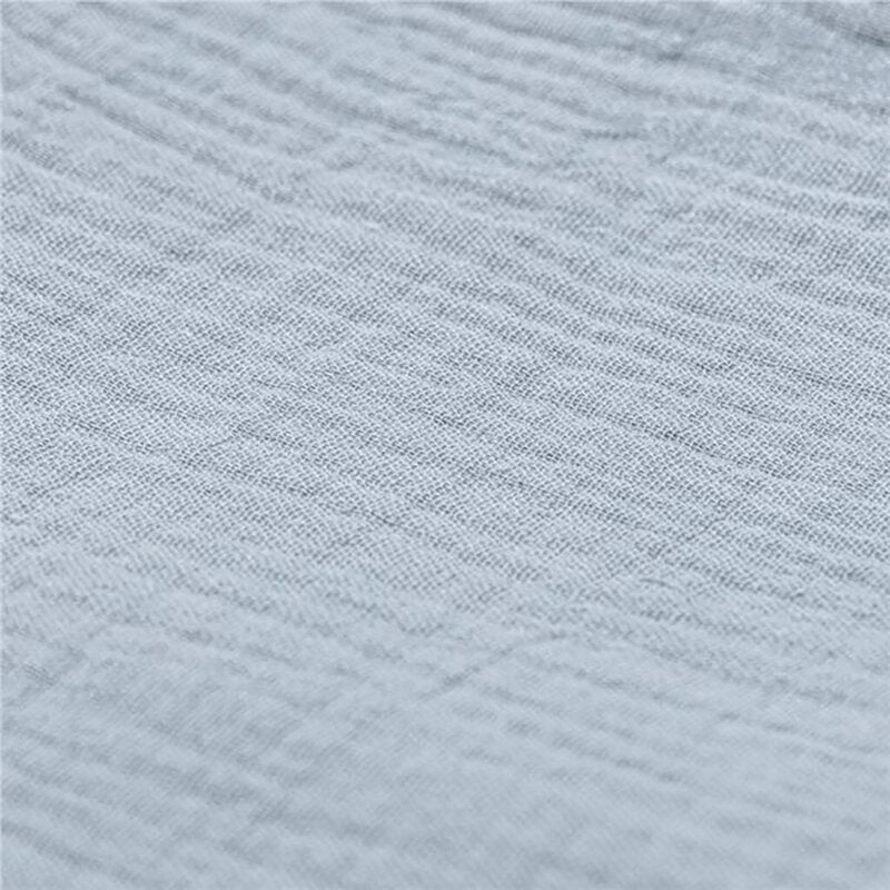 Paturica bebe, New Baby, 70x100 cm, Din muselina, 100% bumbac certificat Oeko Tex Standard 100, Grey