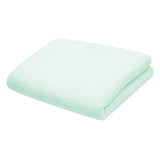 Paturica bebe, New Baby, 70x100 cm, Din muselina, 100% bumbac certificat Oeko Tex Standard 100, Mint