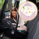 Paturica de infasat, Lionelo, Pentru scoica auto, carucior si landou, Cu multiple utilizari, Cu inchidere arici velcro, Dimensiune 90x90 cm, Din bumbac, TOG 2.5, 12-18 luni, Roz