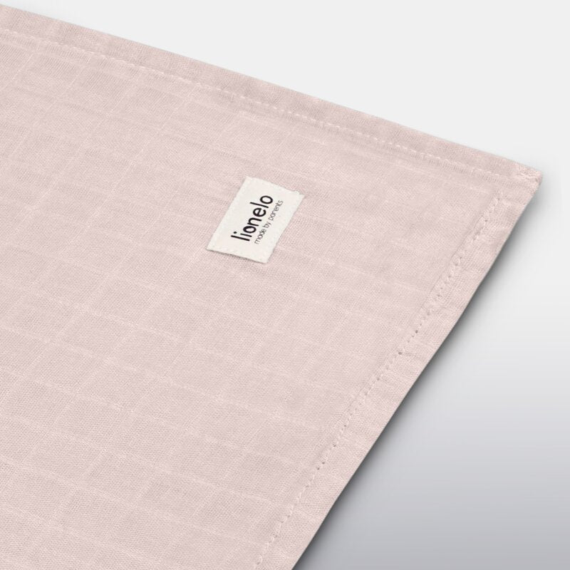 Muselina, Lionelo, Multifunctionala, Din bambus, Ideala pentru infasat, Cu proprietati antibacteriene, antifungice si antialergice, Lavabila la masina de spalat, 120x120 cm, Bej