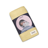 Muselina, Lionelo, Multifunctionala, Din bambus, Ideala pentru infasat, Cu proprietati antibacteriene, antifungice si antialergice, Lavabila la masina de spalat, 120x120 cm, Galben