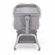 Patut co-sleeper, Feedo, Cu sistem de leganare, Inaltime adjustabila pana la 57-69 cm, sustine pana la 9 kg, 0 luni+ Gri