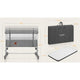 Patut co-sleeper, Lionelo, Aurora, 3 in 1, Cu leganare si setare unghiulara, Cu saltea, 0 luni+, Certificari EN 1130:2019+AC:2020, EN 16890:2, Bej