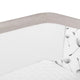 Patut co-sleeper, Lionelo, Aurora, 3 in 1, Cu leganare si setare unghiulara, Cu saltea, 0 luni+, Certificari EN 1130:2019+AC:2020, EN 16890:2, Bej