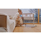 Patut co-sleeper, Lionelo, Aurora, 3 in 1, Cu leganare si setare unghiulara, Cu saltea, 0 luni+, Certificari EN 1130:2019+AC:2020, EN 16890:2, Bej