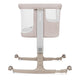 Patut co-sleeper, Lionelo, Aurora, 3 in 1, Cu leganare si setare unghiulara, Cu saltea, 0 luni+, Certificari EN 1130:2019+AC:2020, EN 16890:2, Bej