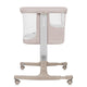 Patut co-sleeper, Lionelo, Aurora, 3 in 1, Cu leganare si setare unghiulara, Cu saltea, 0 luni+, Certificari EN 1130:2019+AC:2020, EN 16890:2, Bej