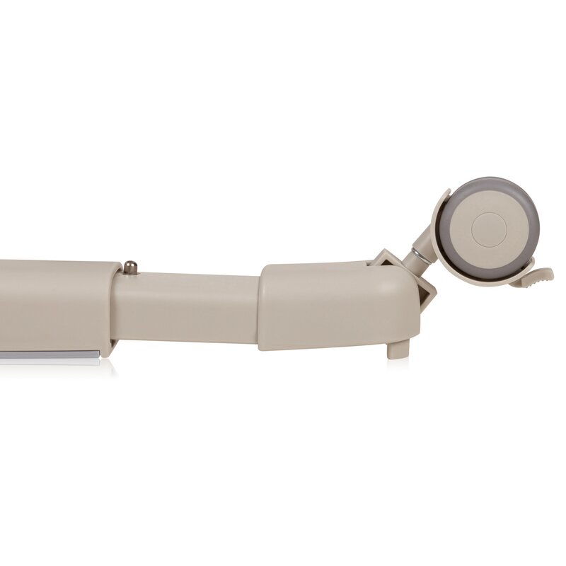 Patut co-sleeper, Lionelo, Aurora, 3 in 1, Cu leganare si setare unghiulara, Cu saltea, 0 luni+, Certificari EN 1130:2019+AC:2020, EN 16890:2, Bej