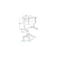 Patut co-sleeper, Lionelo, Aurora, 3 in 1, Cu leganare si setare unghiulara, Saltea cu densitate T25 si geanta transport, Reglabil in 5 pozitii pe inaltime, Pana la 9 kg, 0 luni+, 85x60x66 cm, EN 1130:2019+AC:2020, EN 16890:2, Bej Taupe