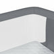 Patut co-sleeper, Lionelo, Aurora, 3 in 1, Cu leganare si setare unghiulara, Saltea cu densitate T25 si geanta transport, Reglabil in 5 pozitii pe inaltime, Pana la 9 kg, 0 luni+, 85x60x66 cm, EN 1130:2019+AC:2020, EN 16890:2, Granit