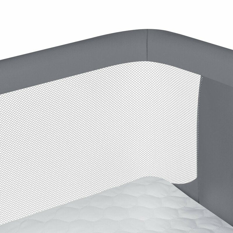 Patut co-sleeper, Lionelo, Aurora, 3 in 1, Cu leganare si setare unghiulara, Saltea cu densitate T25 si geanta transport, Reglabil in 5 pozitii pe inaltime, Pana la 9 kg, 0 luni+, 85x60x66 cm, EN 1130:2019+AC:2020, EN 16890:2, Granit