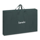 Patut co-sleeper, Lionelo, Jodie, Multifunctional, Reglabil in 6 pozitii pe inaltime, Saltea cu densitate T25, Functie de leganare, Cu plasa de tantari, Buzunar depozitare, Geanta transport, 84x48x70-80 cm, Verde inchis