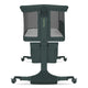 Patut co-sleeper, Lionelo, Jodie, Multifunctional, Reglabil in 6 pozitii pe inaltime, Saltea cu densitate T25, Functie de leganare, Cu plasa de tantari, Buzunar depozitare, Geanta transport, 84x48x70-80 cm, Verde inchis