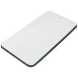 Patut co-sleeper, Lionelo, Jodie, Multifunctional, Reglabil in 6 pozitii pe inaltime, Saltea cu densitate T25, Functie de leganare, Cu plasa de tantari, Buzunar depozitare, Geanta transport, 84x48x70-80 cm, Verde inchis