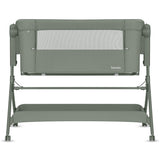 Patut co-sleeper, Lionelo, Leonie Plus, Pliabil, Cu sistem de leganare, Cu setare unghiulara, Reglabil in 6 pozitii pe inaltime, Conform cu standardele europeane de securitate EN1130 si EN16890, Verde