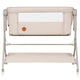 Patut co-sleeper, Lionelo, Leonie Plus, Pliabil, Cu sistem de leganare, Cu setare unghiulara, Reglabil in 6 pozitii pe inaltime, Conform cu standardele europeane de securitate EN1130 si EN16890, Bej