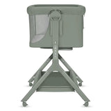 Patut co-sleeper, Lionelo, Leonie Plus, Pliabil, Cu sistem de leganare, Cu setare unghiulara, Reglabil in 6 pozitii pe inaltime, Conform cu standardele europeane de securitate EN1130 si EN16890, Verde