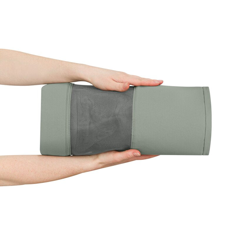 Patut co-sleeper, Lionelo, Leonie Plus, Pliabil, Cu sistem de leganare, Cu setare unghiulara, Reglabil in 6 pozitii pe inaltime, Conform cu standardele europeane de securitate EN1130 si EN16890, Verde