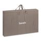Patut co-sleeper, Lionelo, Pari, Multifunctional, Cu leganare, Reglabil in 6 pozitii pe inaltime, Saltea cu densitate T25, Geanta transport, 84x48x70-80 cm, Taupe