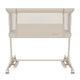Patut co-sleeper, Lionelo, Pari, Multifunctional, Cu leganare, Reglabil in 6 pozitii pe inaltime, Saltea cu densitate T25, Geanta transport, 84x48x70-80 cm, Bej
