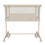 Patut co-sleeper, Lionelo, Pari, Multifunctional, Cu leganare, Reglabil in 6 pozitii pe inaltime, Saltea cu densitate T25, Geanta transport, 84x48x70-80 cm, Bej