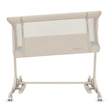 Patut co-sleeper, Lionelo, Pari, Multifunctional, Cu leganare, Reglabil in 6 pozitii pe inaltime, Saltea cu densitate T25, Geanta transport, 84x48x70-80 cm, Bej
