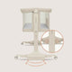 Patut co-sleeper, Lionelo, Pari, Multifunctional, Cu leganare, Reglabil in 6 pozitii pe inaltime, Saltea cu densitate T25, Geanta transport, 84x48x70-80 cm, Bej