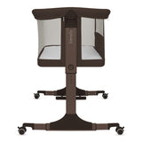 Patut co-sleeper, Lionelo, Pari, Multifunctional, Cu leganare, Reglabil in 6 pozitii pe inaltime, Saltea cu densitate T25, Geanta transport, 84x48x70-80 cm, Maro