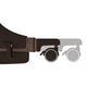 Patut co-sleeper, Lionelo, Pari, Multifunctional, Cu leganare, Reglabil in 6 pozitii pe inaltime, Saltea cu densitate T25, Geanta transport, 84x48x70-80 cm, Maro