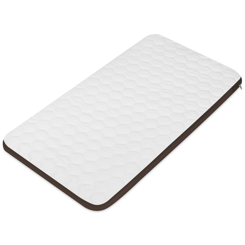 Patut co-sleeper, Lionelo, Pari, Multifunctional, Cu leganare, Reglabil in 6 pozitii pe inaltime, Saltea cu densitate T25, Geanta transport, 84x48x70-80 cm, Maro
