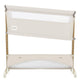 Patut co-sleeper, Lionelo, Thomi Plus, 5 in 1, Multifunctional, Sustine pana la 9 kg ca patut, 15 kg tarc de joaca, 100 kg canapea, Inaltime reglabila in 7 pozitii, De la nastere pana la 4 ani, Cu 2 saltele din spuma T25, 94x70x77-93,5 cm, Bej