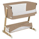 Patut co-sleeper, Lionelo, Thomi Plus, 5 in 1, Multifunctional, Sustine pana la 9 kg ca patut, 15 kg tarc de joaca, 100 kg canapea, Inaltime reglabila in 7 pozitii, De la nastere pana la 4 ani, Cu 2 saltele din spuma T25, 94x70x77-93,5 cm, Maro