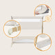 Patut co-sleeper, Lionelo, Thomi Plus, 5 in 1, Multifunctional, Sustine pana la 9 kg ca patut, 15 kg tarc de joaca, 100 kg canapea, Inaltime reglabila in 7 pozitii, De la nastere pana la 4 ani, Cu 2 saltele din spuma T25, 94x70x77-93,5 cm, Bej