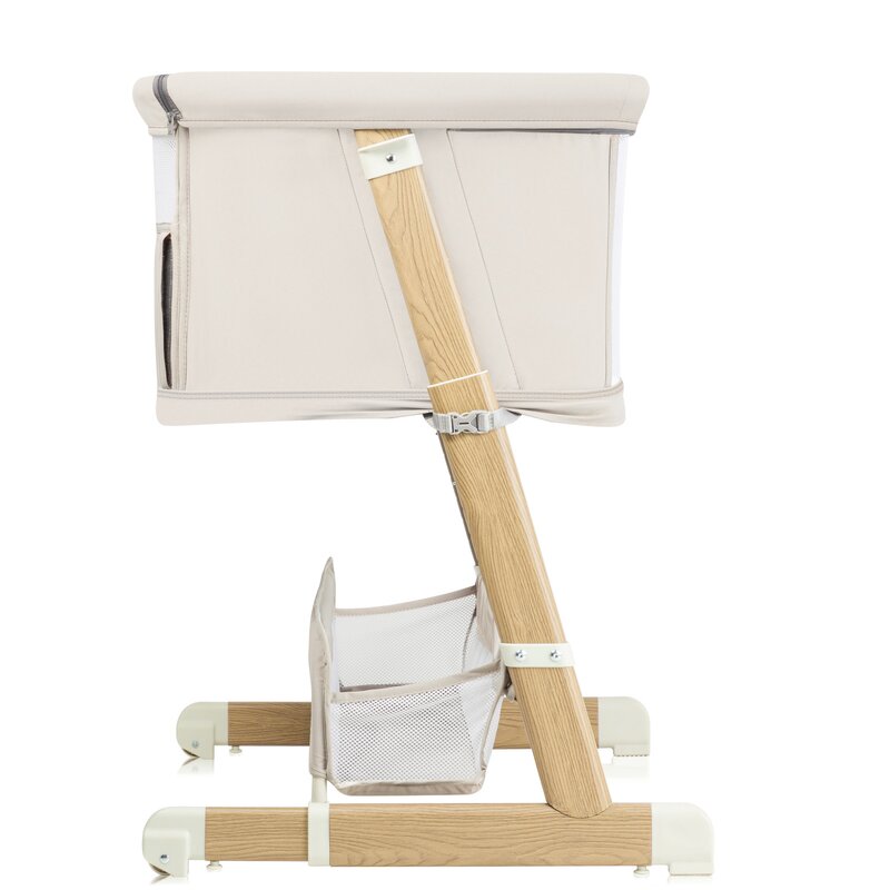 Patut co-sleeper, Lionelo, Thomi Plus, 5 in 1, Multifunctional, Sustine pana la 9 kg ca patut, 15 kg tarc de joaca, 100 kg canapea, Inaltime reglabila in 7 pozitii, De la nastere pana la 4 ani, Cu 2 saltele din spuma T25, 94x70x77-93,5 cm, Bej - gogobaby.ro