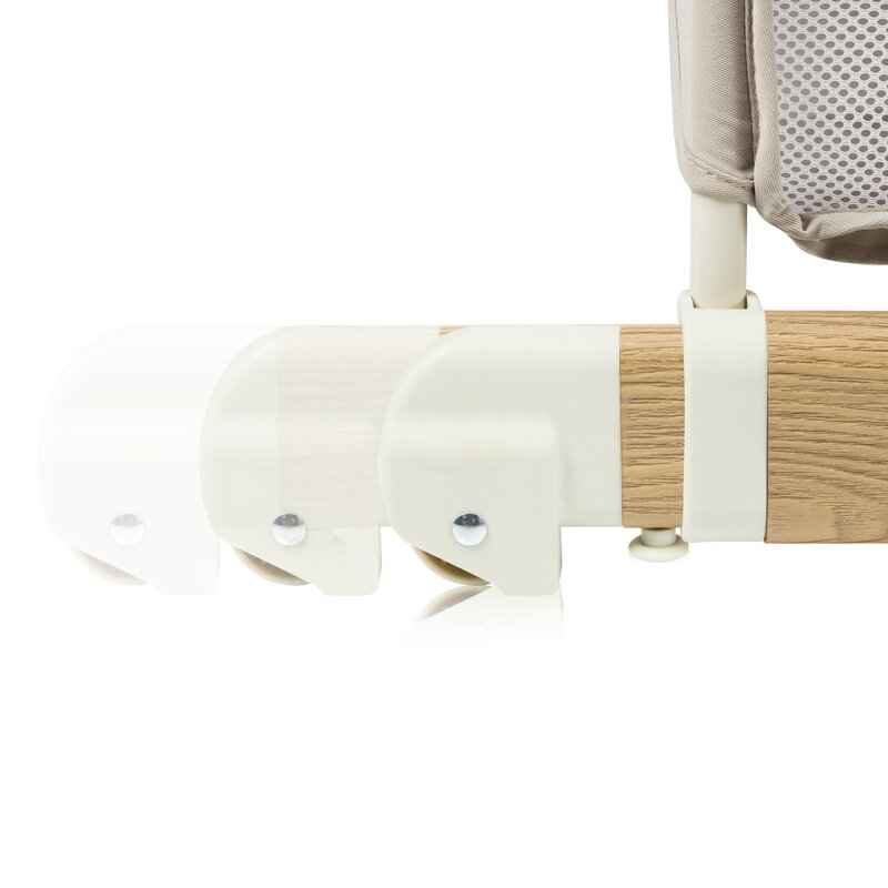 Patut co-sleeper, Lionelo, Thomi Plus, 5 in 1, Multifunctional, Sustine pana la 9 kg ca patut, 15 kg tarc de joaca, 100 kg canapea, Inaltime reglabila in 7 pozitii, De la nastere pana la 4 ani, Cu 2 saltele din spuma T25, 94x70x77-93,5 cm, Bej - gogobaby.ro