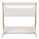 Patut co-sleeper, Lionelo, Thomi Plus, 5 in 1, Multifunctional, Sustine pana la 9 kg ca patut, 15 kg tarc de joaca, 100 kg canapea, Inaltime reglabila in 7 pozitii, De la nastere pana la 4 ani, Cu 2 saltele din spuma T25, 94x70x77-93,5 cm, Bej